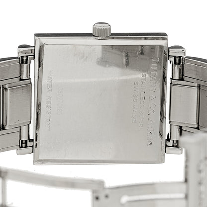 Stainless Steel 28mm Atlas Square Quartz Watch Grey