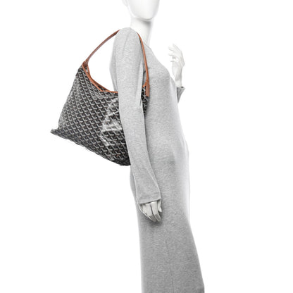 Goyardine Boheme Hobo Black Gold