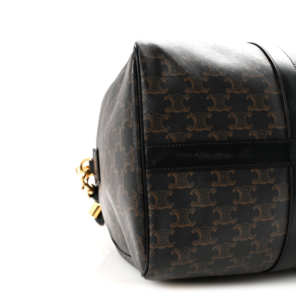 Triomphe Canvas Medium Voyage Duffle Black