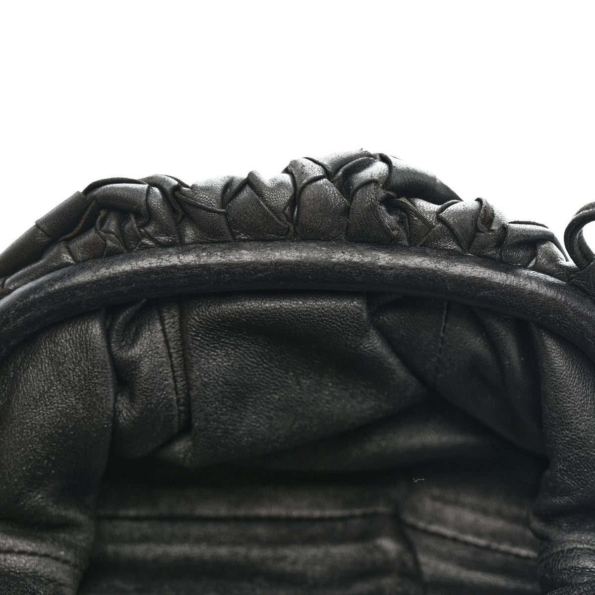 Nappa Intrecciato The Mini Pouch Black