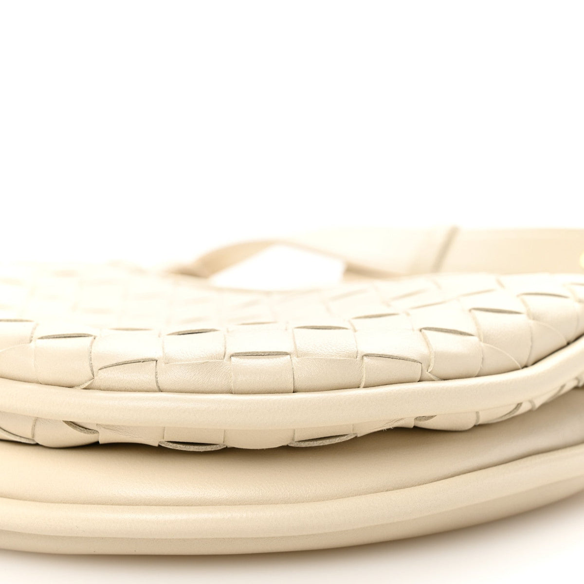Nappa Intrecciato Small Gemelli Multipocket Bag Sea Salt