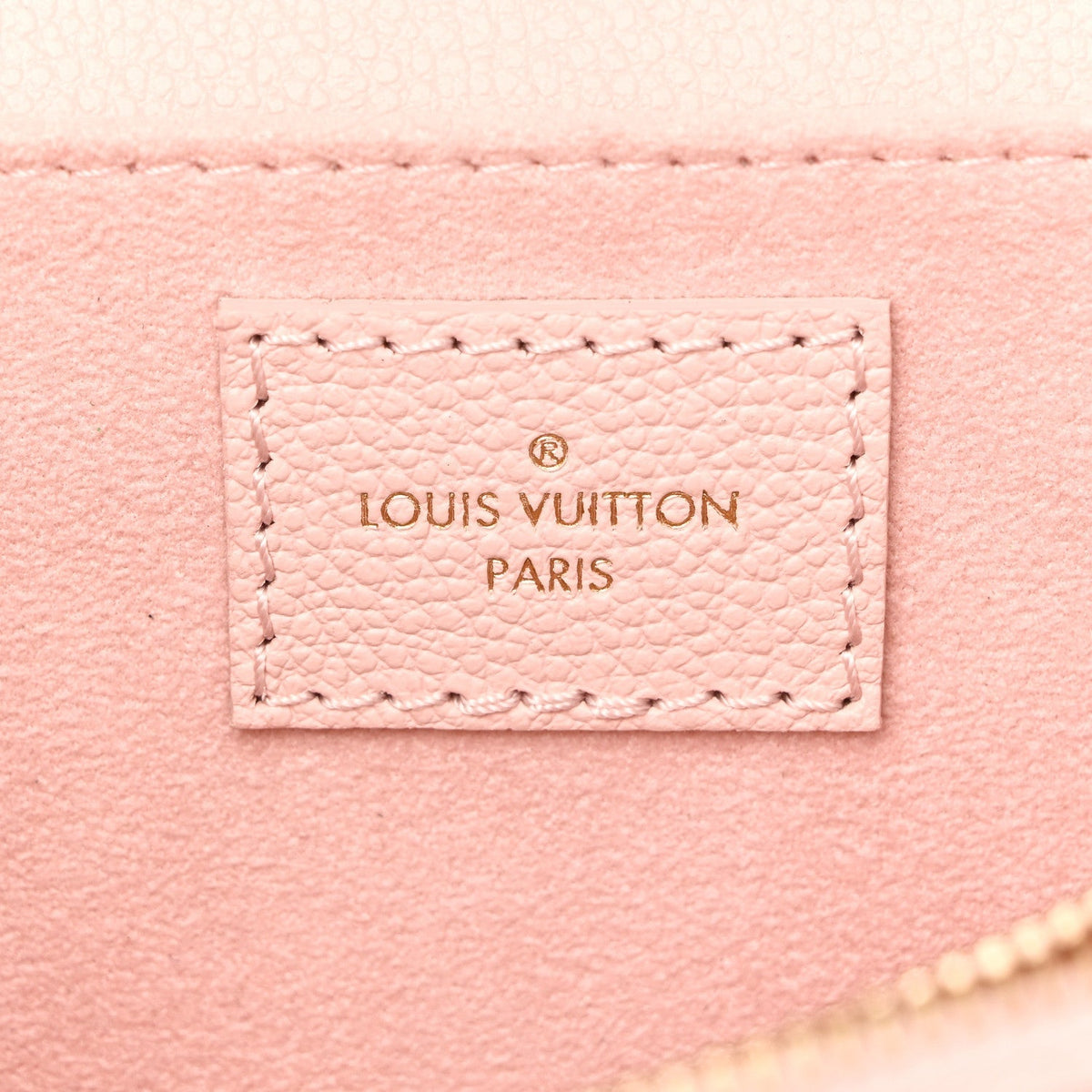 Empreinte Pochette Metis East West Pink Opale