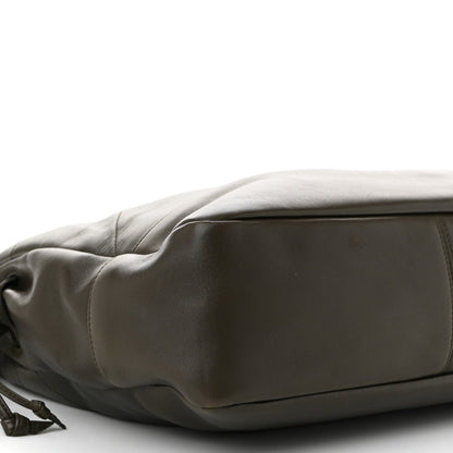 Lambskin Jamie Shopping Tote Light Musk