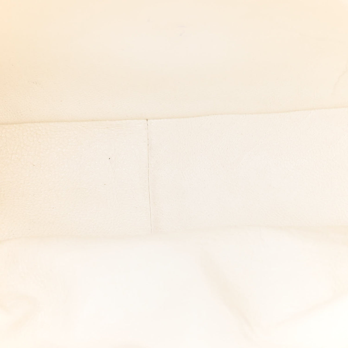 Lambskin Quilted Tassel Camera Case White