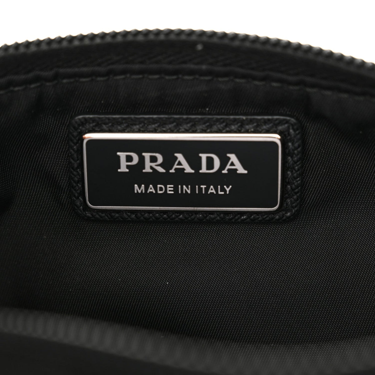 Re-Nylon Saffiano Belt Bag Black