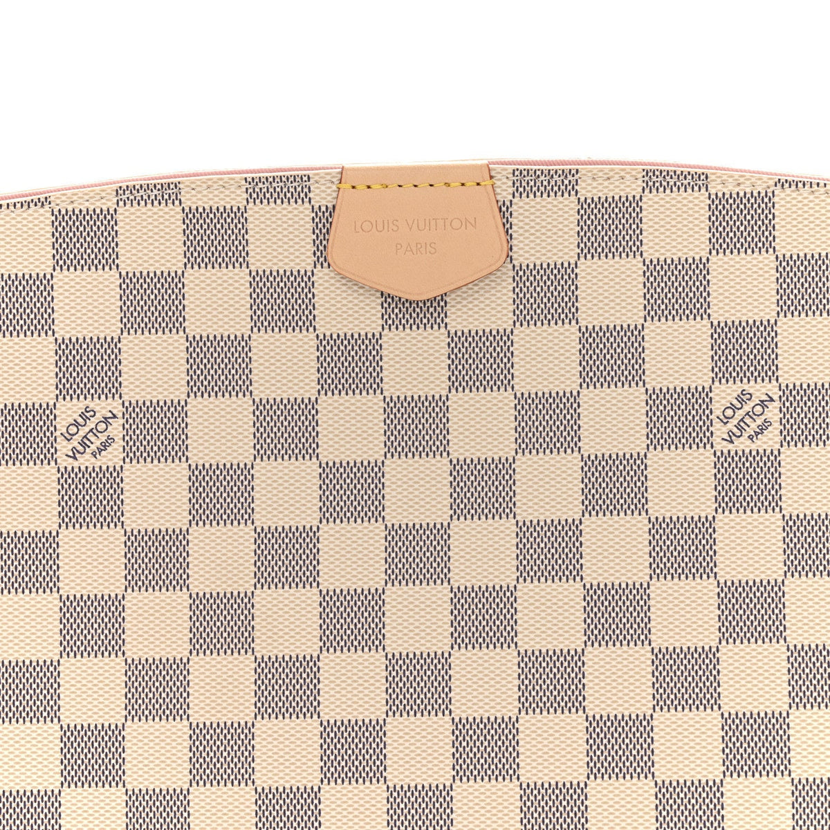 Damier Azur Graceful PM Rose Ballerine