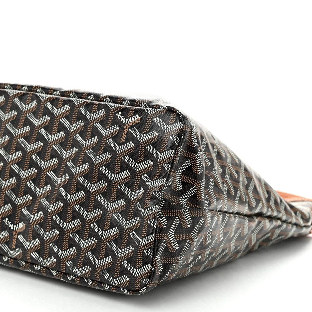 Goyardine Boheme Hobo Black Gold