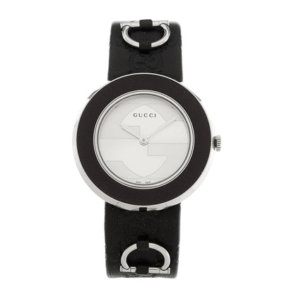 Stainless Steel Calfskin 35mm U-Play Quartz Watch Brown