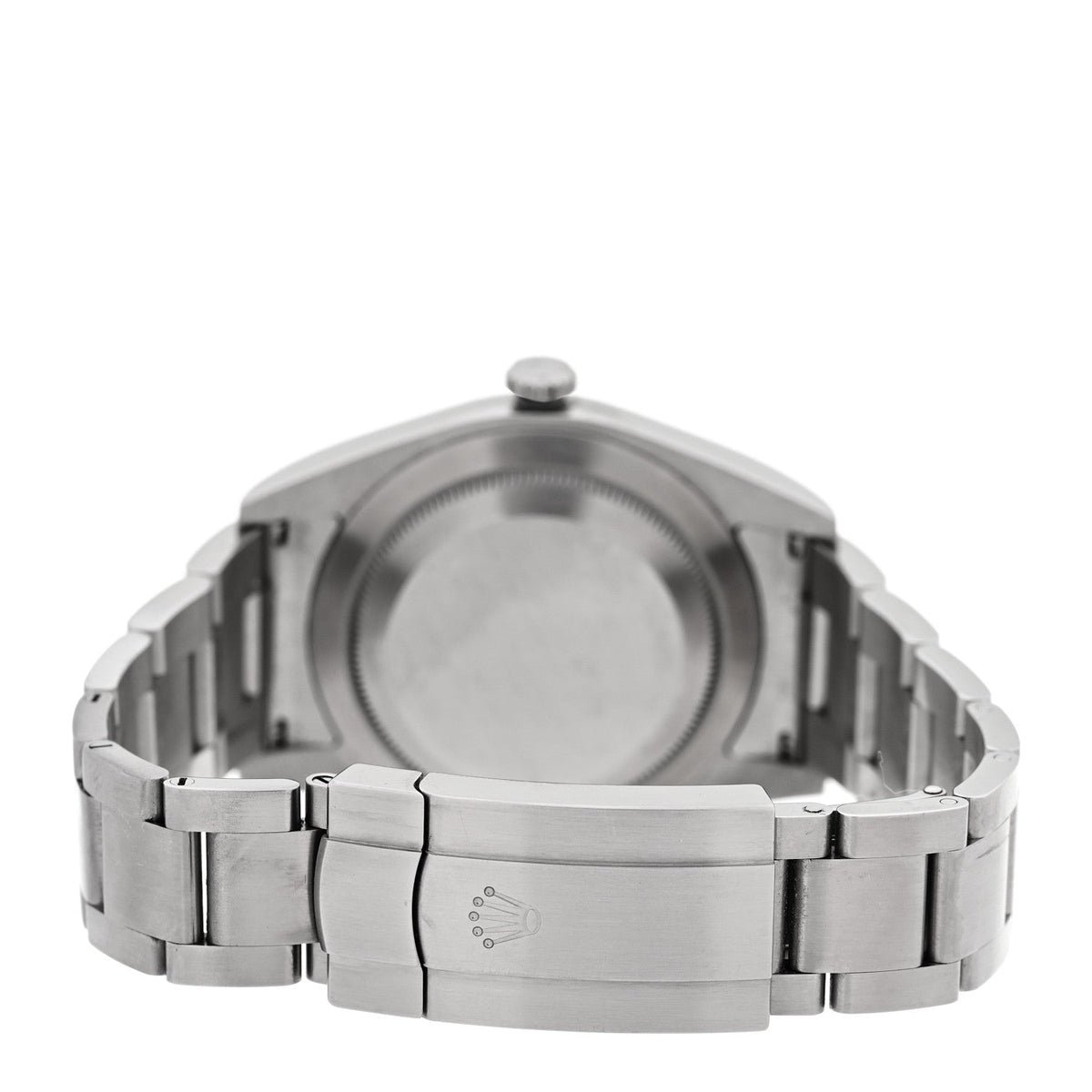 Stainless Steel 39mm Oyster Perpetual Watch Black 114300