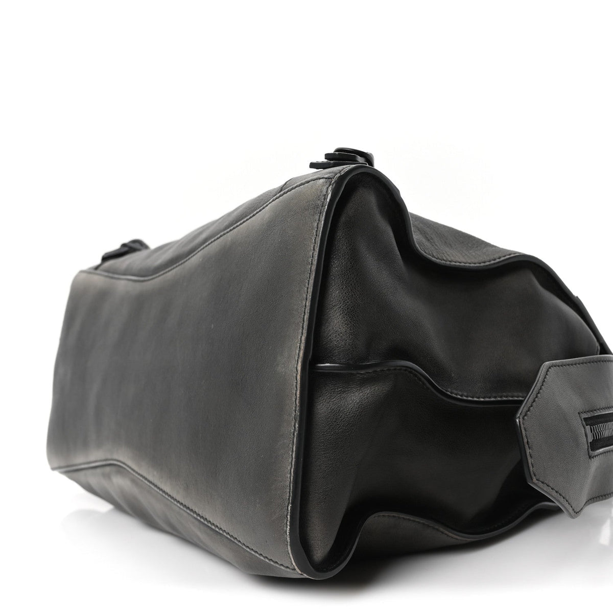 Used Calfskin Black Hardware Neo Classic City Black