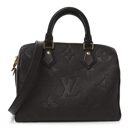 Empreinte Monogram Giant Speedy Bandouliere 25 Chocolate