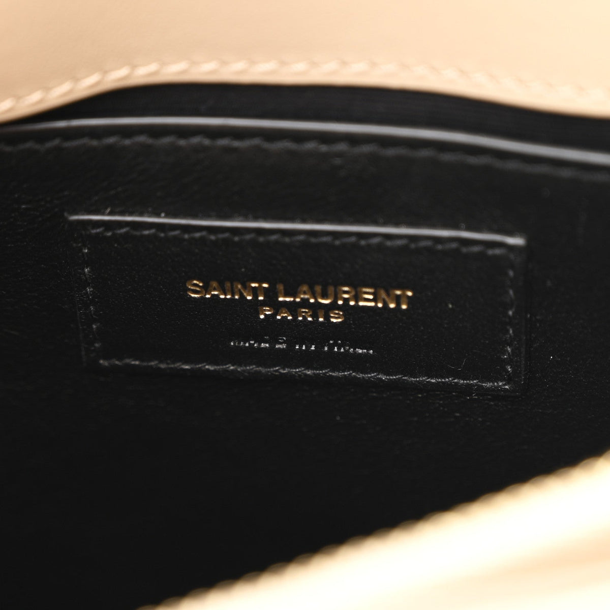 Calfskin Y Quilted Monogram Small Loulou Chain Satchel Dark Beige