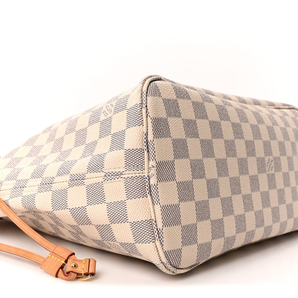 Damier Azur Neo Neverfull MM Rose Ballerine
