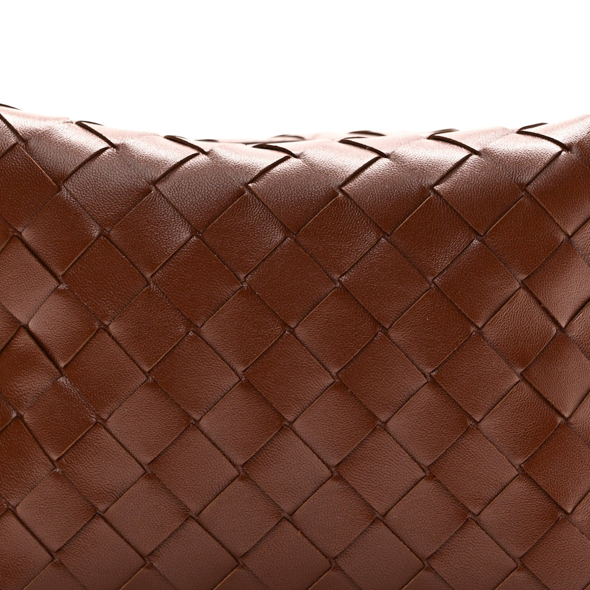 Calfskin Nappa Intrecciato Mini Wallace Sapele