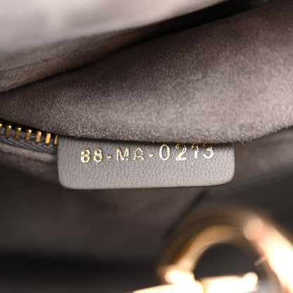 Lambskin Cannage Small My ABCDior Lady Dior Grey