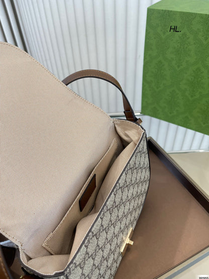 Padlock Small Shoulder Bag Beige And Ebony GG