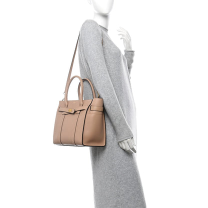 Small Classic Silky Calfskin Small Zipped Bayswater Maple