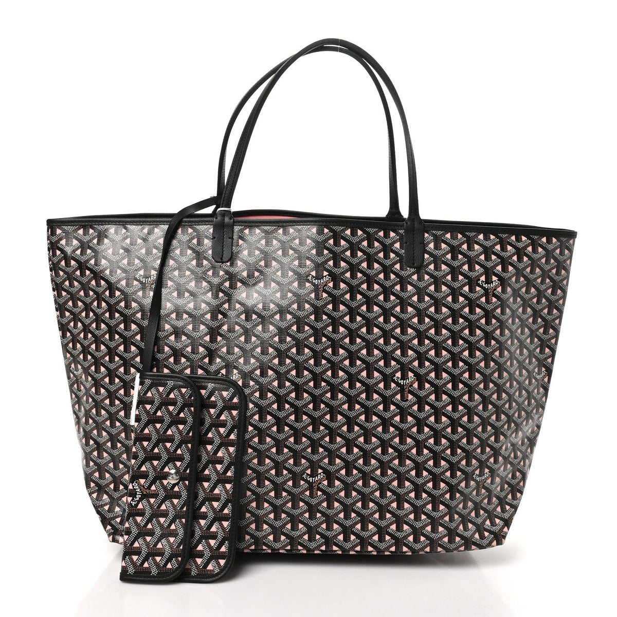 Goyardine Saint Louis Claire Voie GM Black Pink