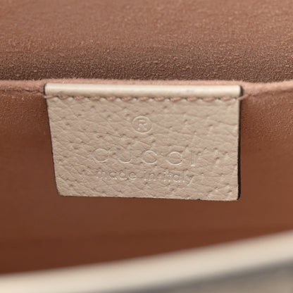Nappa Elaphe GG Supreme Monogram Medium Osiride Shoulder Bag Mystic White Roccia Beige Ebony