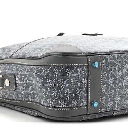 Goyardine Ambassade MM Briefcase Grey