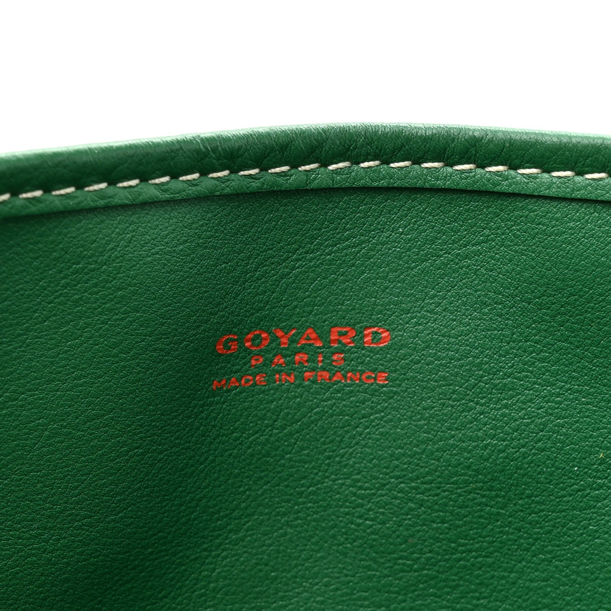Goyardine Reversible Mini Anjou Green