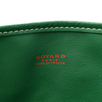 Goyardine Reversible Mini Anjou Green