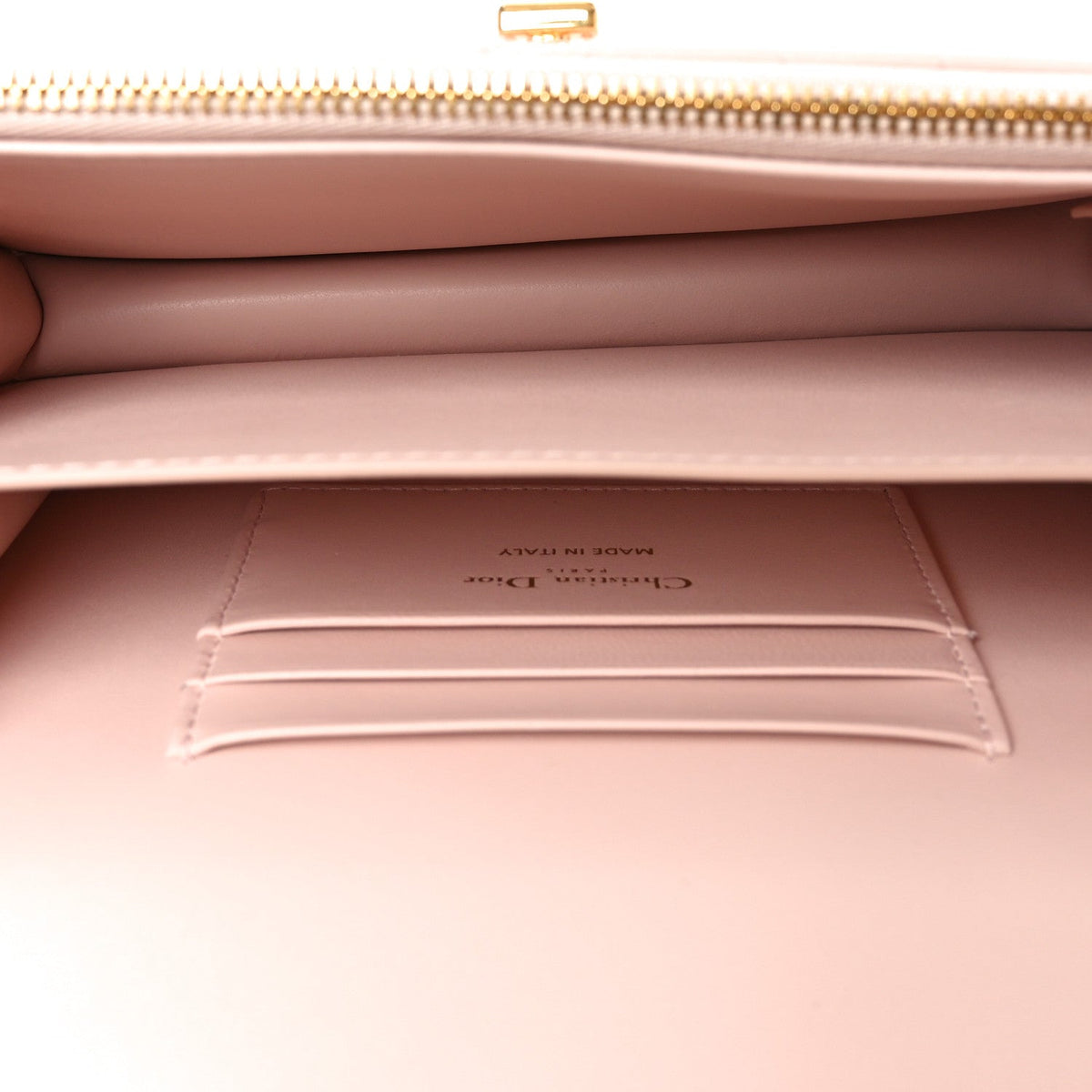 Lambskin Macrocannage Mini Miss Caro Bag Rose Quartz