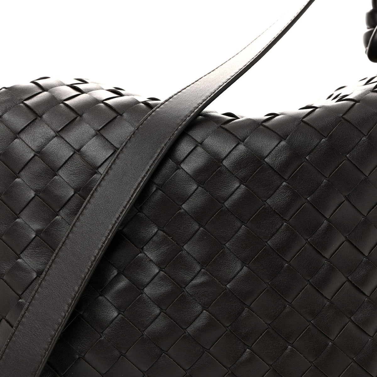 Nappa Intrecciato Medium Loop Weekender Bag Fondant