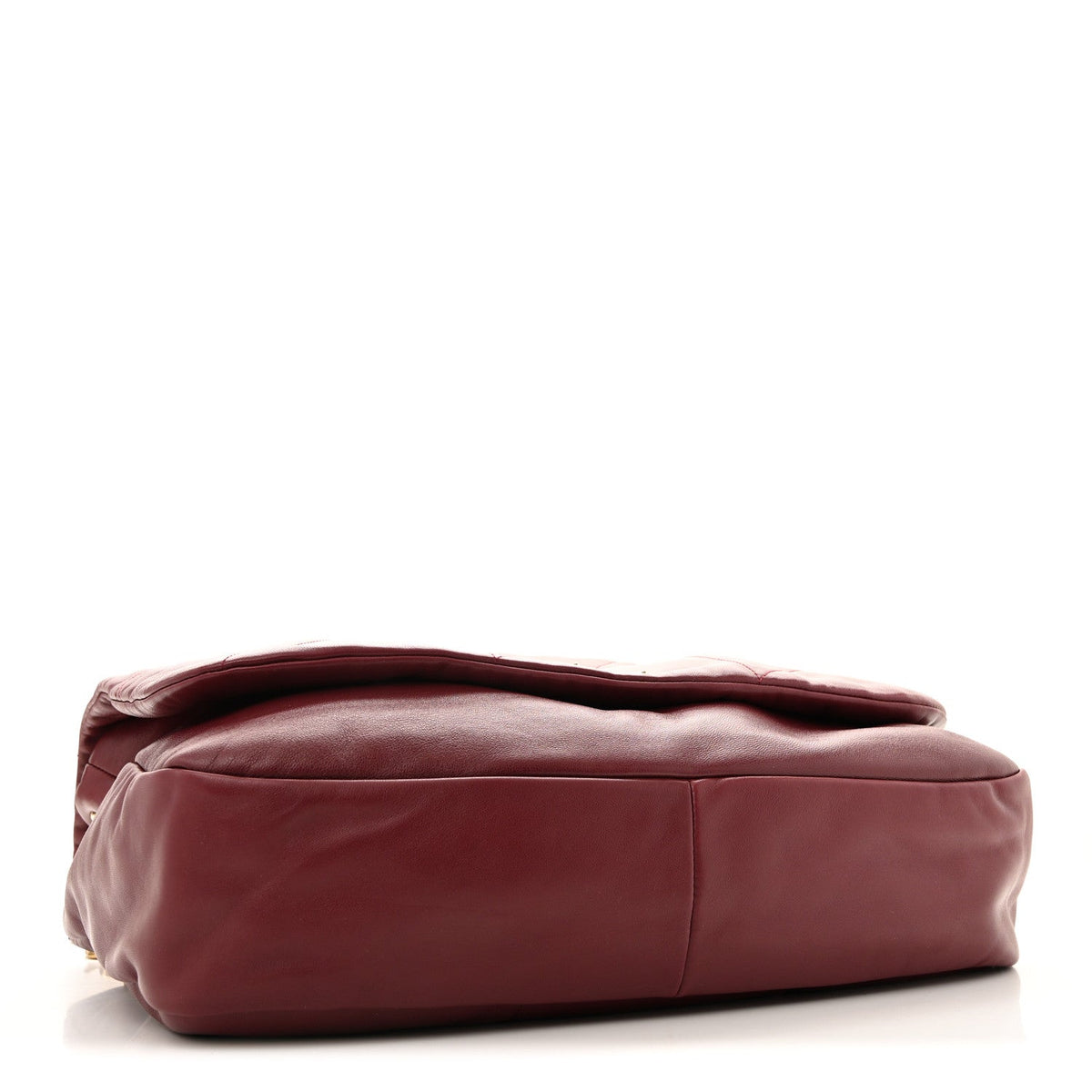 Lambskin Matelasse Monogram Maxi Jamie 4.3 New Dark Bordeaux