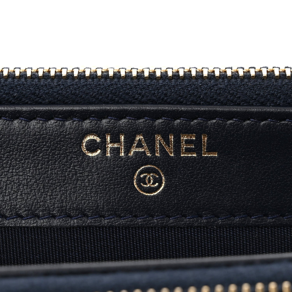 Canvas Small Deauville Clutch With Chain Black