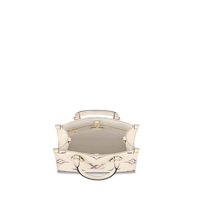 Louis Vuitton White Empreinte Onthego PM M45654