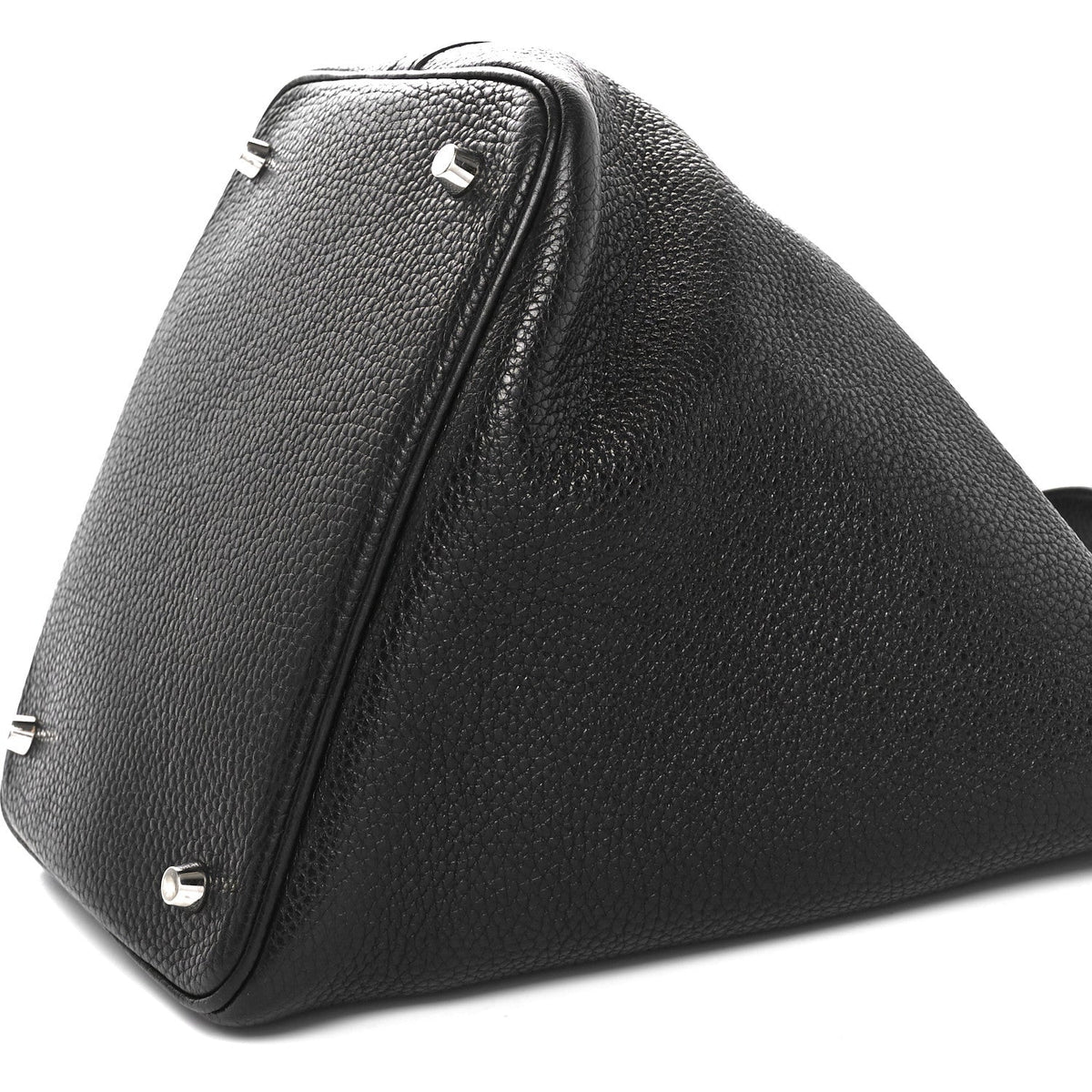 Taurillon Clemence Picotin Lock 22 MM Black