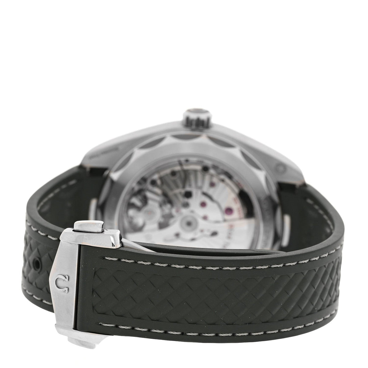 Stainless Steel Rubber 43mm Seamaster Aqua Terra World Time Chronometer Automatic Watch Green 220.30.43.22.10.001