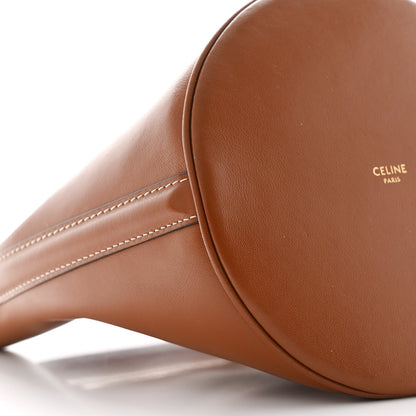 Smooth Calfskin Teen Bucket 16 Tan
