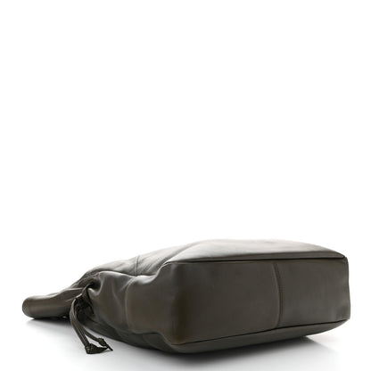 Lambskin Jamie Shopping Tote Light Musk