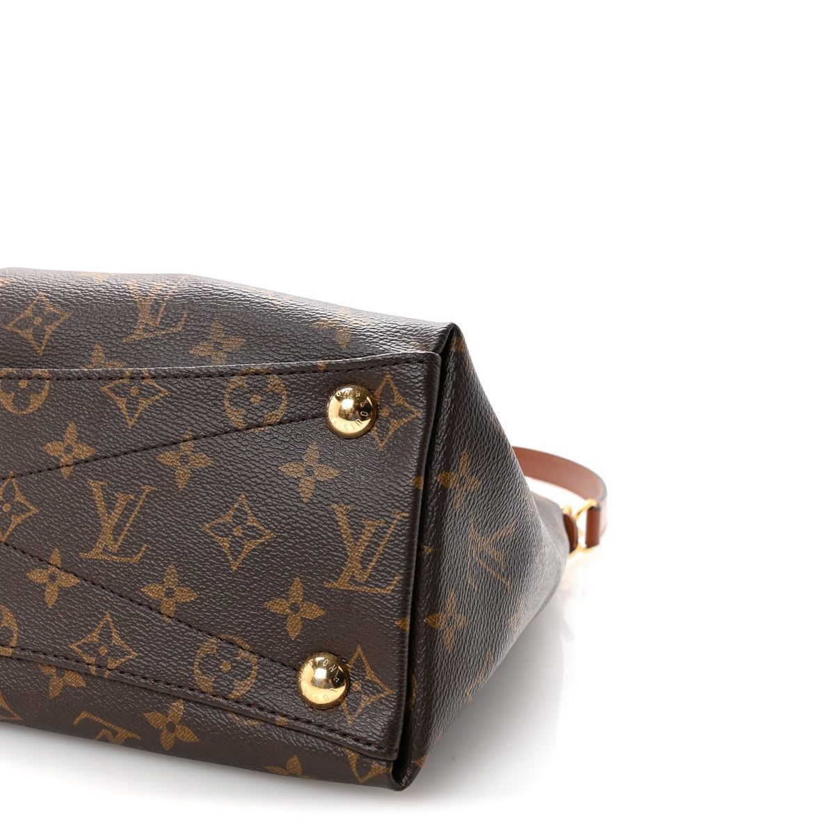Monogram V Tote MM Black
