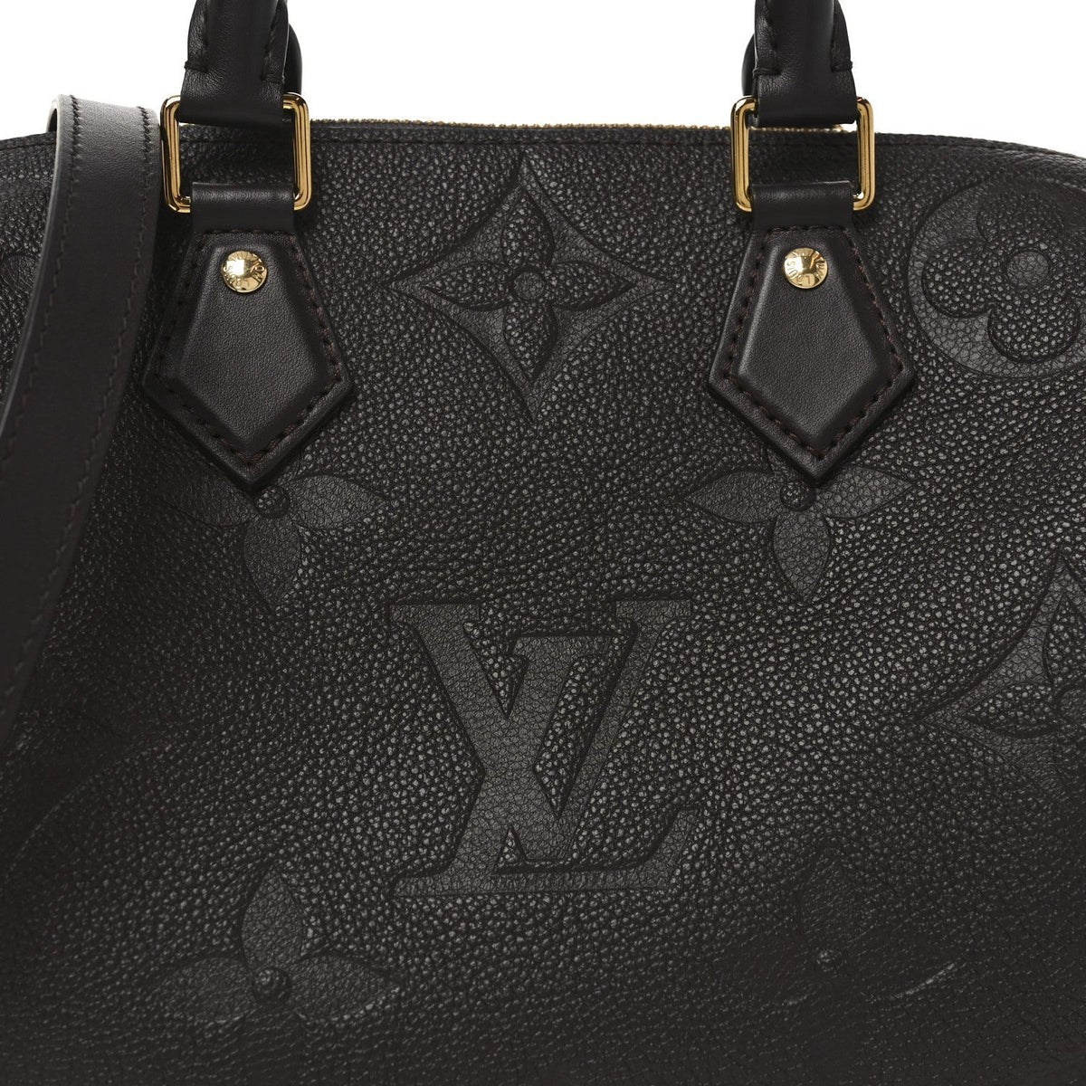 Empreinte Monogram Giant Speedy Bandouliere 25 Chocolate