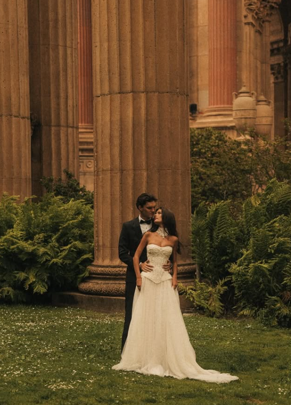 Stunning Charming Exquisite Beaded Flowy White Tulle Long Wedding Dress SH5451