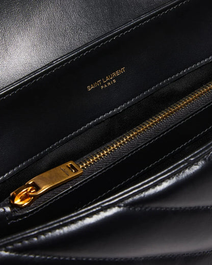 Saint Laurent Loulou Medium YSL Chain Shoulder Bag