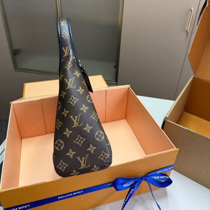 LOUIS VUITTON THE DROP PM MONOGRAM BROWN 25CM M12940