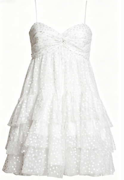 Cute A Line Spaghetti Straps Pink Sequin Short Formal Homecoming Dresses Party Graduation Dress Hoco Dresses DH2738