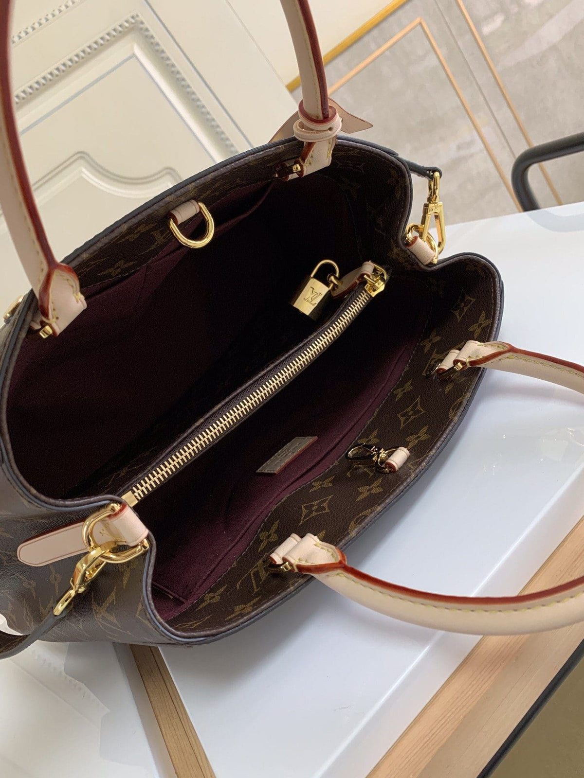 Louis Vuitton Monogram Canvas Montaigne MM M41056