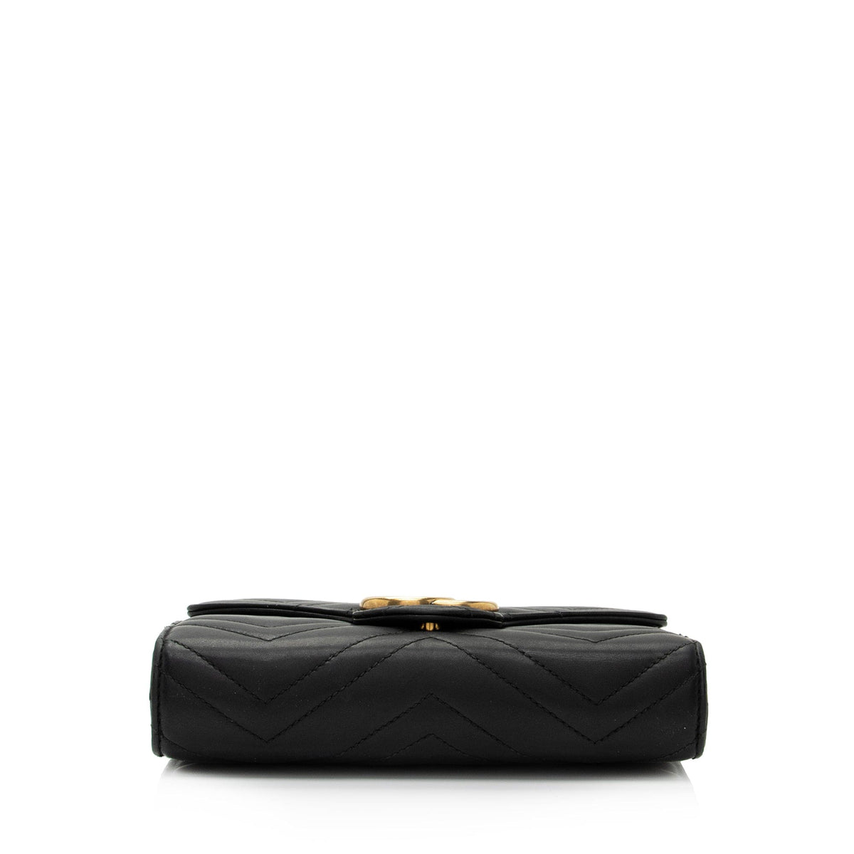 Gucci Matelasse Leather GG Marmont Mini Wallet on Chain Bag (SHF-2W0NuI)