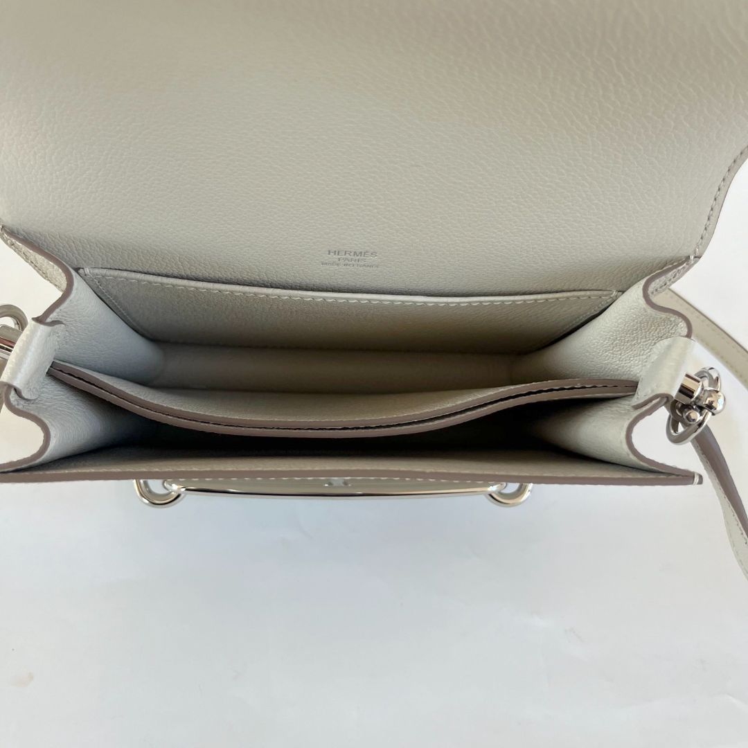 Hermès Beton Evercolor Roulis 18 Mini Bag
