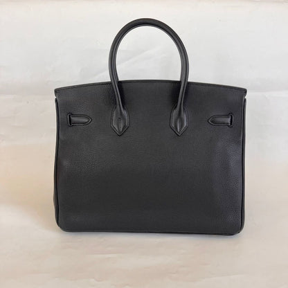Hermès Togo Leather Black Birkin 35