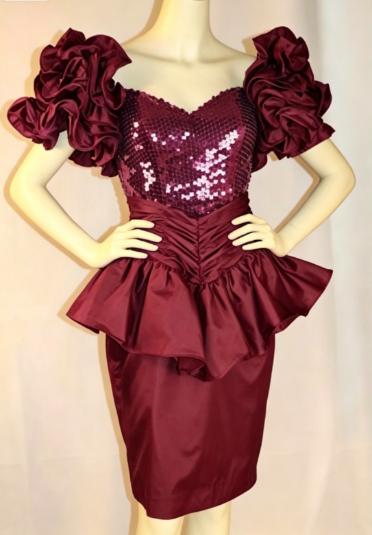 Unique Purple Short Prom Dress, Formal Evening Dress T1496