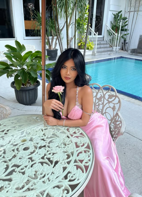 Stunning Pink A Line Halter Beaded Satin Backless Long Prom Dress Graduation Prom Dress SH5487