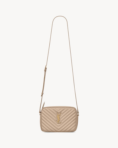 Saint Laurent LOU camera bag in quilted leather