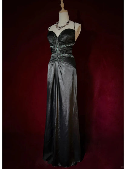 Gorgeous Prom Dress Spaghetti Straps Backless Prom Gown Evening Dress Gala Dress Business Dinner Dress  D2449