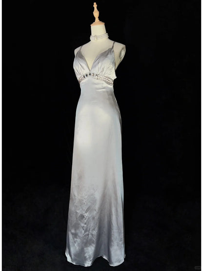 Elegant Prom Dress Spaghetti Straps Prom Gown Gala Dress Evening Dress Business Dinner Dress  D2453
